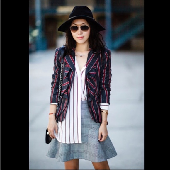 NWT J. Crew Plaza Skirt in Glen Plaid - Picture 5 of 8